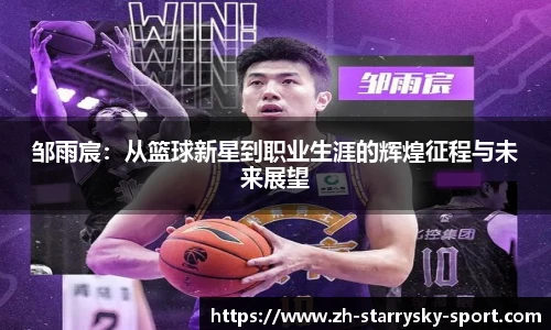 邹雨宸：从篮球新星到职业生涯的辉煌征程与未来展望